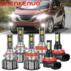 Faros antiniebla LED para Nissan Murano 2009 2010 2011 2012 2013 2014 6x - Imagen 1 de 16