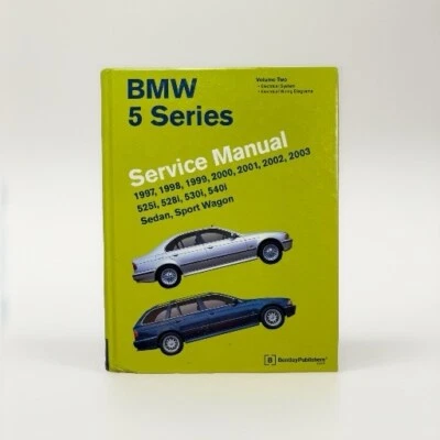 BMW 525i 528i 530i 1997-2003 taller servicio reparación manual diagramas de cableado VOL. 2 Foto 1 de 4