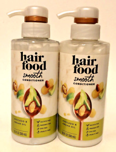 Hair Food Smooth Avocado & Argan Oil Conditioner 10.1 oz Discontinued Lot of 2