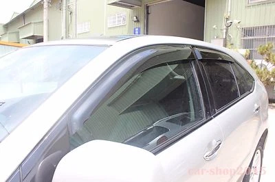 Lexus RX350 RX330 RX400h 2004-2009 visera de ventana parasol protector contra la lluvia protector contra la intemperie Foto 1 de 4