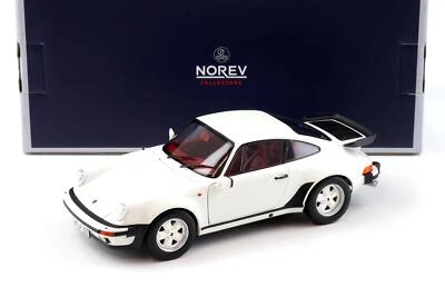 1:18 NOREV Porsche 911 Turbo 3.3 Coupè 1977 Bianco Blanc - Immagine 1 di 4