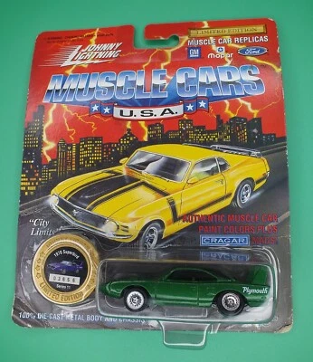 Johnny Lightning Serie 11 1994 edición limitada '70 Superbird #201 escala 1/64 Foto 1 de 3