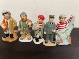 5 Lefton Colonial Village (Maritim) Keramik Figuren 2,5" 1992-1996 Vintage EUC - Bild 1 von 21