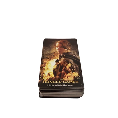 Los Juegos del Hambre Distrito 12 Cosechado Baraja Cartas 44 Ct Piezas de Repuesto Foto 1 de 2