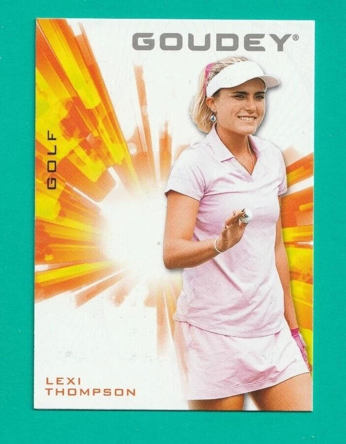 2021 Goodwin Champions LEXI THOMPSON ROOKIE GOUDEY #G3 GOLF - Image 1 of 1