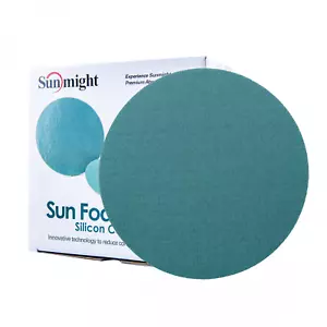 FOAM DISCS 150mm Sanding Disc 10/BOX FINISHING GREEN DISCS SUNMIGHT - Picture 1 of 5