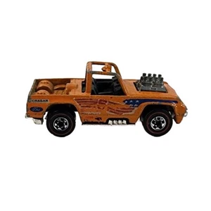 Vintage 1973 Mattel Hot Wheels Redline Baja Bruiser Orange H.K Rare Collectible - Picture 1 of 9