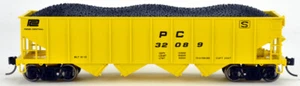 Bowser PENN CENTRAL M.O.W. 4-Bay Hopper Cars (verschiedene Wagen #'s) RTR *KOSTENLOSER VERSAND - Bild 1 von 1