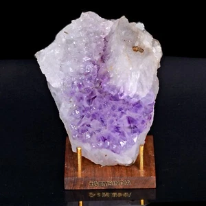 1030 gramos Amatista Natural Geoda Áspera Racimo Mineral Espécimen Curación Roca Enorme - Imagen 1 de 10