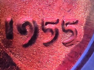 1995 P DOUBLE DIE LINCOLN CENT ICG MS67 RD FREE SHIPPING #01800030 - Picture 1 of 6