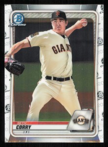 2020 Bowman Chrome #BCP-242 Seth Corry Baseball Card - - Near Mint or Better