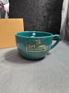 Walt Disney Jiminy Cricket Green Gold Collector’s Society Coffee Mug Cup - Picture 1 of 12