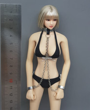 1/6 Scale Scene Accessories Model Neck Strap + Chain F 12" PH Body Doll Toys