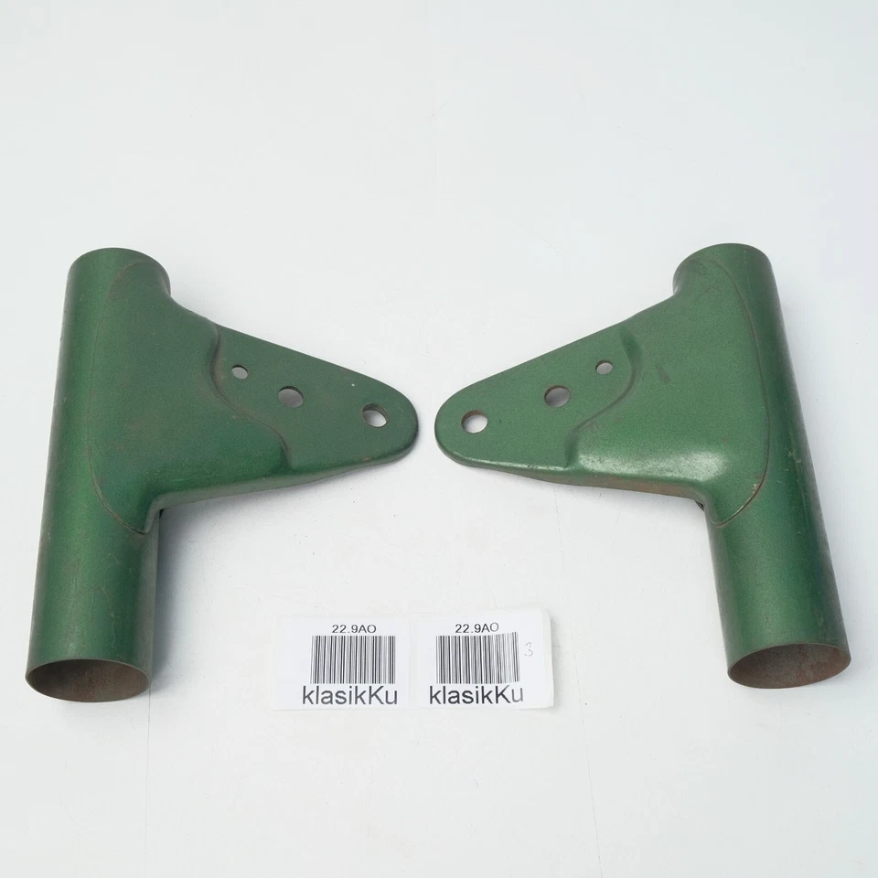 Yamaha RS100 RS125 Cover Upper Front Fork Green NOS 463-23121/23131-00-K6 - Imagem 1 de 4