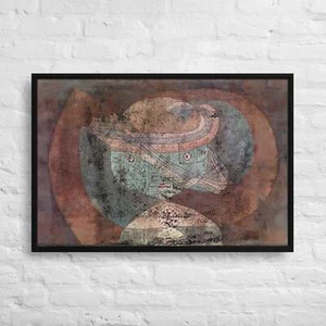 Movement around a Child (1928) painting by Paul Klee 36x24-Framed Canvas Print - Picture 1 of 1