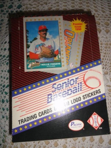 1990 PACIFIC SENIOR PROFESSIONAL BASEBALL PREMIER ISSUE 36 CT. 12 CARDS PER PACK