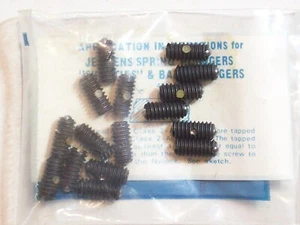SET SCREW 1/4-20  17/32 INCH JERGENS BALL SPRING PLUNGER LF 10904 LOCKING PELLET - Picture 1 of 6