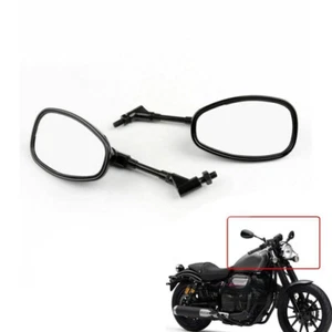 Black Rear View Mirrors For Yamaha VStar XVS 125 250 400 650 950 XVS1100 XVS1300 - Picture 1 of 6