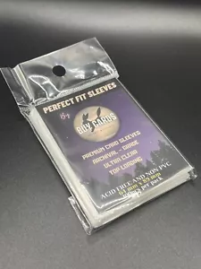 100 Pokemon Yu-Gi-Oh Perfect Fit 64X89MM Sleeve Card Protection Bags - Picture 1 of 5