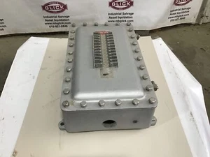 GS 7N24 Enclosure Explosion Proof Panelboard Breaker Hazardous Location - Picture 1 of 11