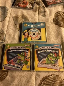 On Track Software school zone reading math multiplication division 3 CD Set - Picture 1 of 5