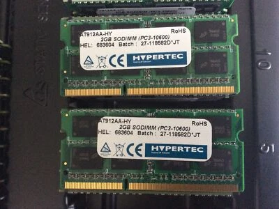 Hypertec AT912AA-HY memory module 20X 2GB  DDR3 1333 MHz - AT912AA-HY - AT9 - Image 1 of 2
