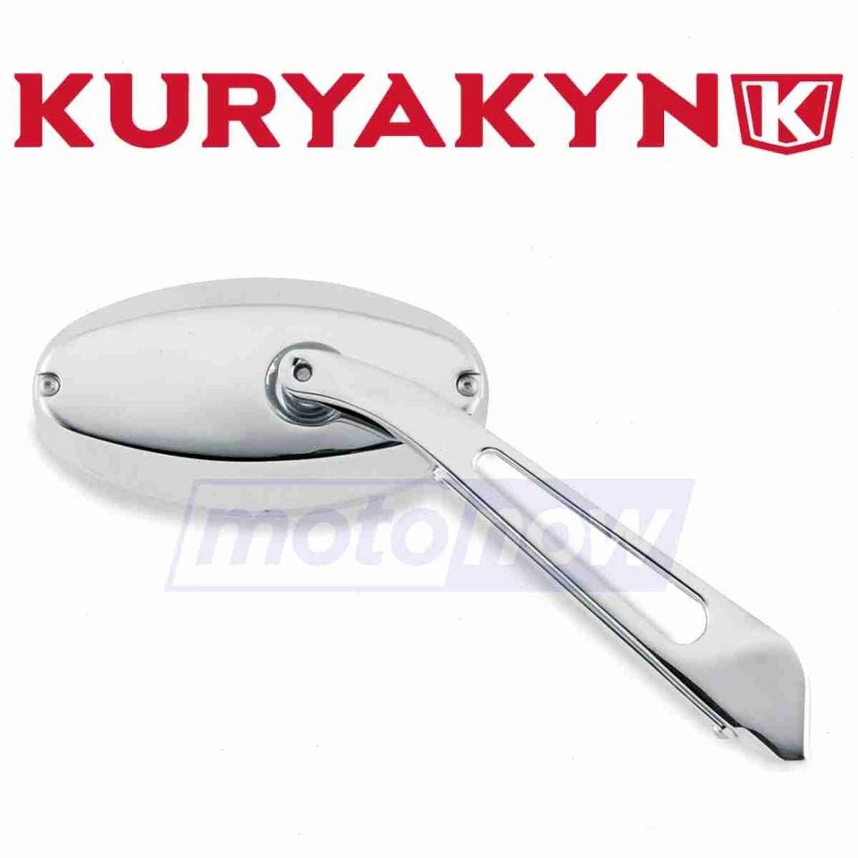 Kuryakyn Ellipse Mirrors for 1988-1990 Yamaha XV250 Route 66 - Body Mirrors  cx — 第 1/4 张图片