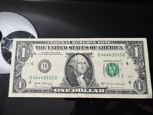 2017A RAREDouble Quad with D Block Serial Number D44443333D - Picture 1 of 2