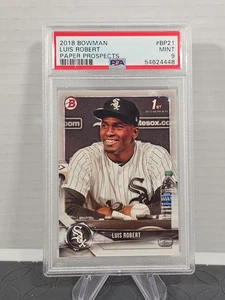 2018 Bowman #BP21 Luis Robert - Paper Prospects - PSA 9 - Picture 1 of 2