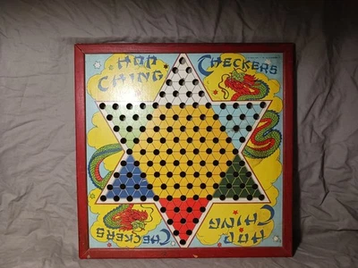 Vintage Chinese checker board - Image 1 of 4
