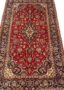 EIN WUNDERSCHÖNER ALTER HANDGEKNÜPFTER TRADITIONELLER ORIENTTEPPICH WOLLE AUF BAUMWOLLE (272 x 150 cm)* - Bild 1 von 13
