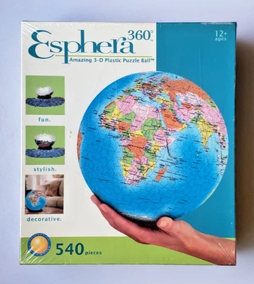 Increíble bola rompecabezas de plástico 3D Espera 360 grados Foto 1 de 3