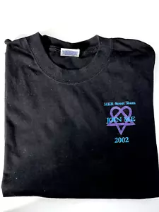 HER (HIM) vintage official street team t-shirt (rare, Ville Valo, Heartagram) - Picture 1 of 4