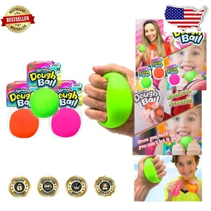 Durable 24-Pack Soft Dough Stress Balls - Multi-Purpose Therapy & Fidget Toys - Picture 1 of 11