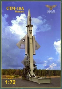 SOVA Models 1/72 CIM-10A BOMARC Surface to Air Missile System