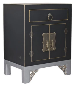 Nightstand Chinese Wedding Cabinet - Picture 1 of 5
