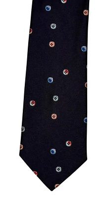 Paul Smith Corbata Cuello Seda Púrpura Oscuro Coloridos Botones Lunares 2.5" Nueva $125 Foto 1 de 4