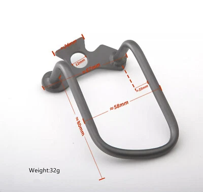 Bike Bicycle Titanium Alloy Rear Derailleur Chain Stay Guard Gear Protector - Image 1 of 4