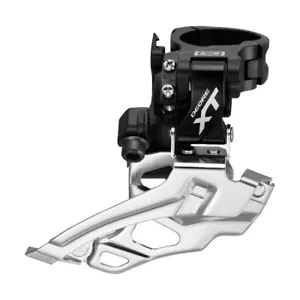Shimano Deore XT FD-M786 Front Derailleur 2x10 31.8mm Clamp-On Dual-Pull Bottom - Picture 1 of 4