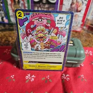2x ONE PIECE ENGLISH QUEEN MAMA CHANTER ST07-017 ST NM - Picture 1 of 3