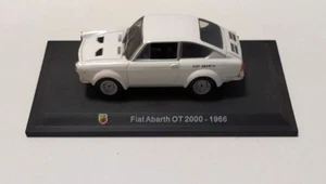 METRO USATO 1:43 AUTO DIE CAST FIAT ABARTH OT 2000 1966 BIANCO EDI 2 ABARTH - Foto 1 di 5