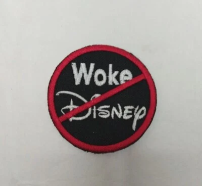 Woke Disney Patch FJB Let's Go Brandon Patriot Prepper Gift For Freedom Lover - Image 1 of 4