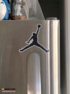 Michael Jordan (Jumpman) magnet (3"x2.8"). Honor MJ 23 in magnetic style!