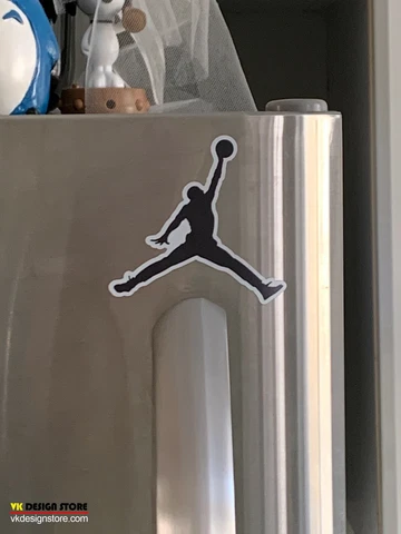 Michael Jordan (Jumpman) magnet (3"x2.8"). Honor MJ 23 in magnetic style! Cover