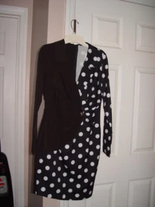 CBR Black & White Dress Size Large - Picture 1 of 11