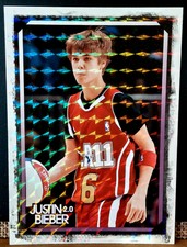Justin Bieber 2.0 Parallel PRIZM Card #15 2011 Panini (SINGLE CARD) BASKETBALL 