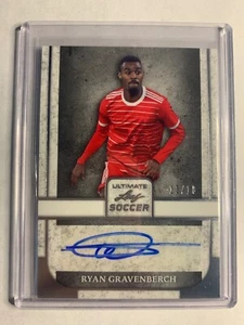 2022 Leaf Ultimate Soccer Ryan Gravenberch Signatures Auto Autograph #D /18 SSP - Picture 1 of 2