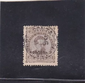 AZORES D. Luis I 25 r AF # 36 perf. 13,5 (1882) USADO - Imagen 1 de 1