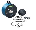 Shure SE215DYBK+UNI AONIC Sound Isolating Earphones w/ 3-Button Remote, Clear