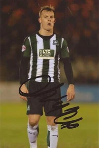 PLYMOUTH: FOTO DE ACCIÓN FIRMADA POR GREGG WYLDE 6x4 + certificado de autenticidad - Imagen 1 de 1